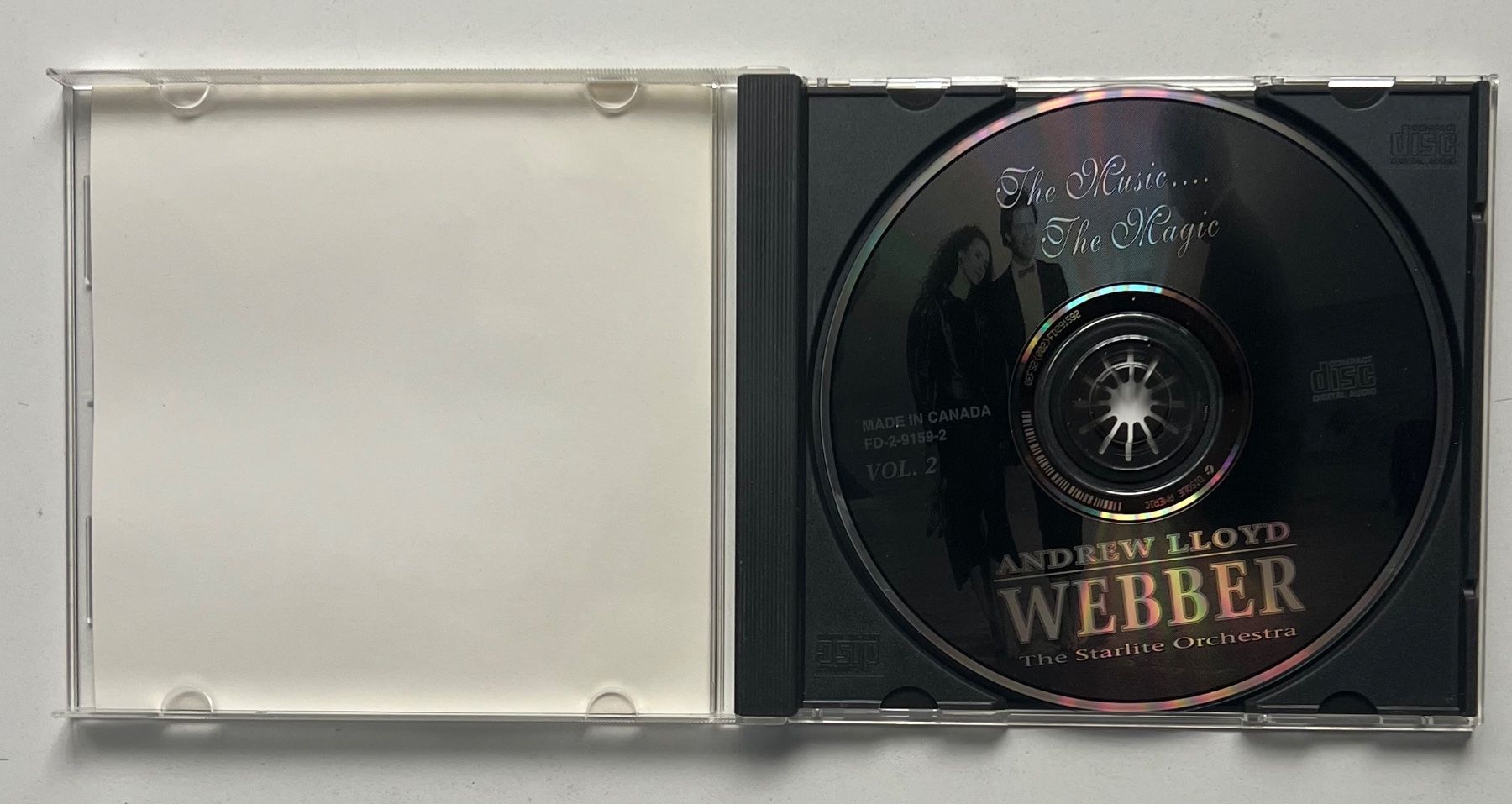 CD: Andrew Lloyd Webber / The Music... The Magic – Usato da Näfels venduto da rottabi 2