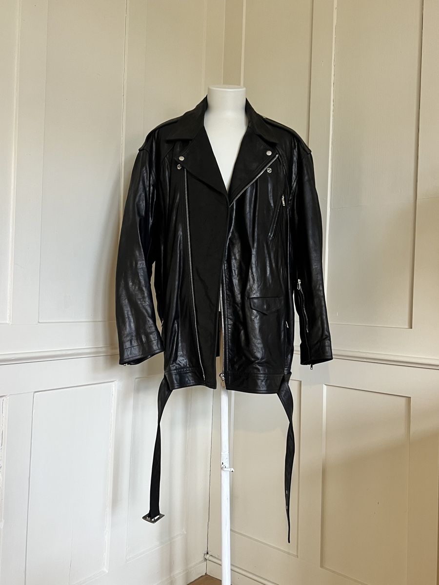 Rick Owens Giacche: Rick Owens Lederjacke – Nuovo (secondo la descrizione) da St. Gallen venduto da misvakall