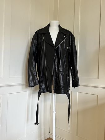 Rick Owens Lederjacke