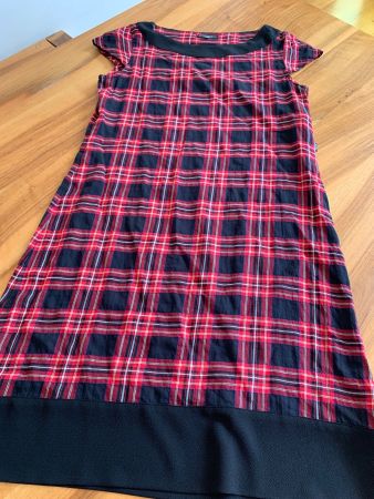 IMAGE HADDAD schönes kariertes Sommerkleid Gr. S
