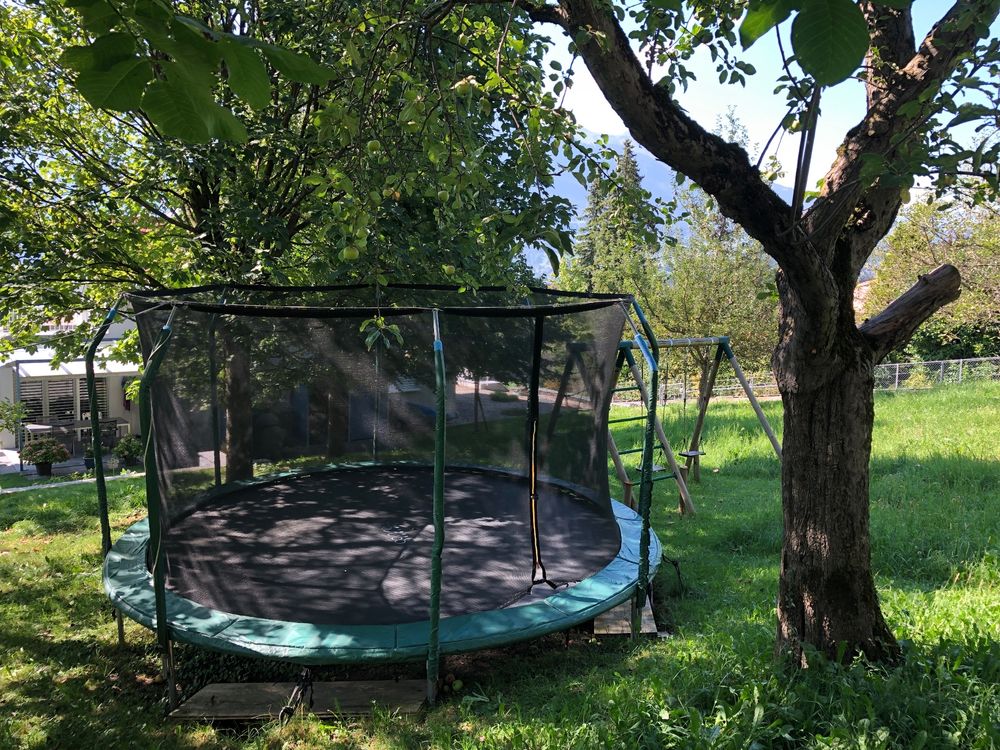 Trampolin 4 Meter Durchmesser von Gonser | Kaufen auf Ricardo