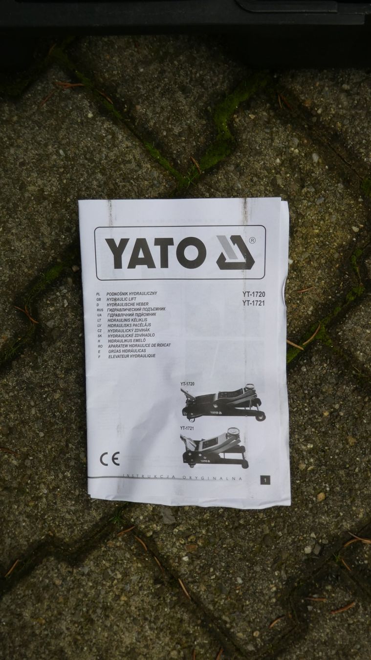 Tutti gli attrezzi: Niederflur-Wagenheber YATO – Difettoso da Lausen venduto da Vectrex1 5