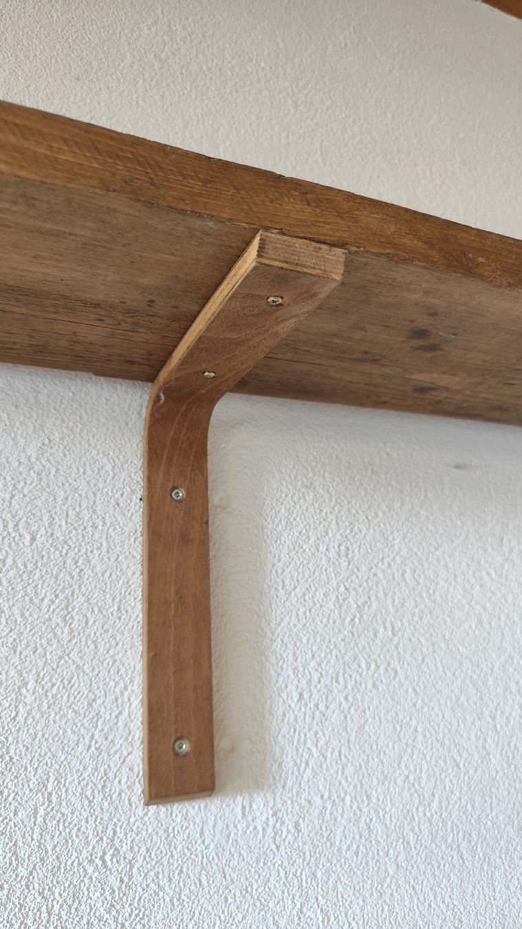 Étagères: Wandregal Massivholz – D'occasion à Bern par Meeresalgen 1