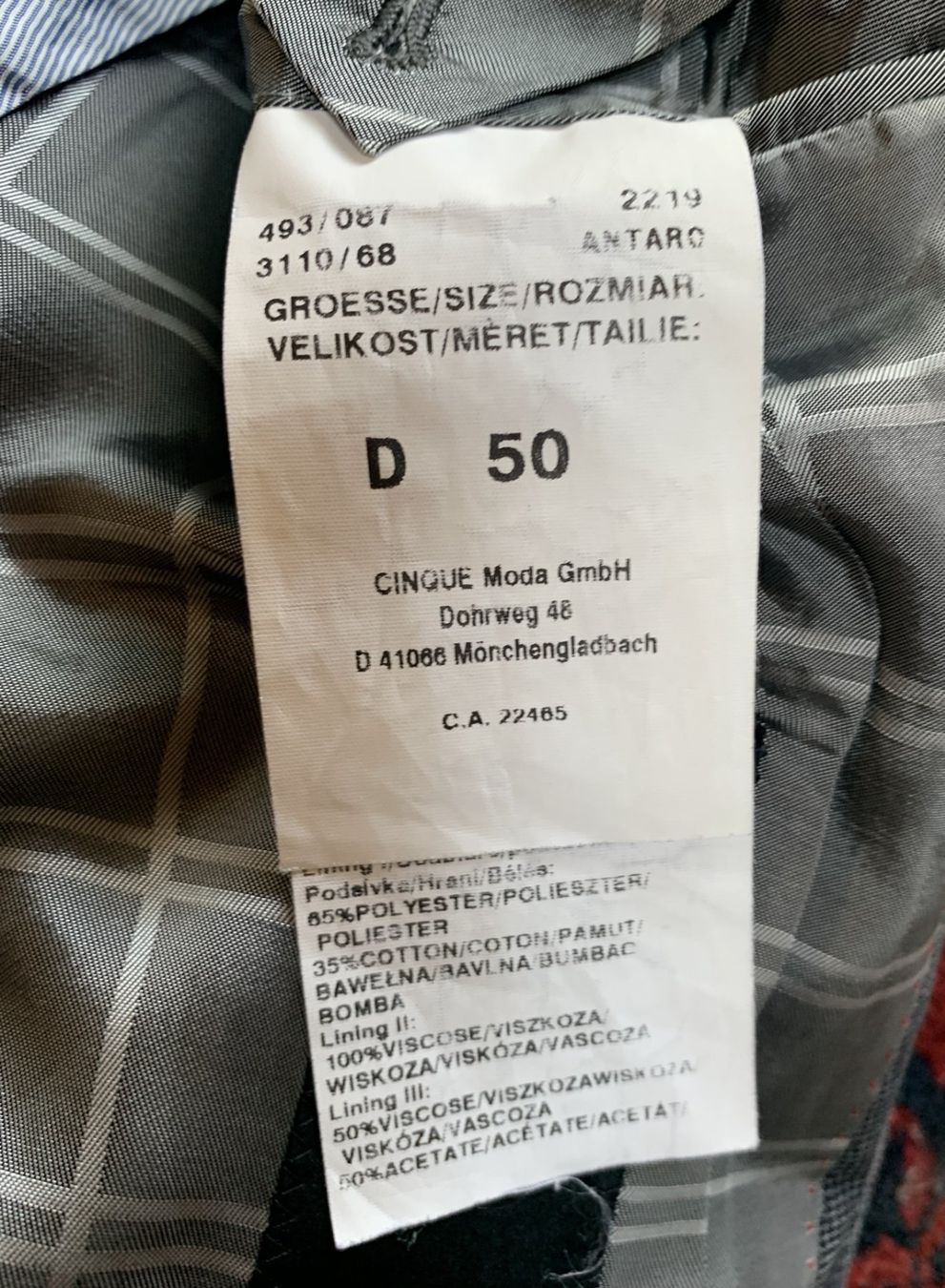 Cinque Giacche: Cooler Herren-Blazer von Cinque – Usato da Volketswil venduto da zwitsch33 3