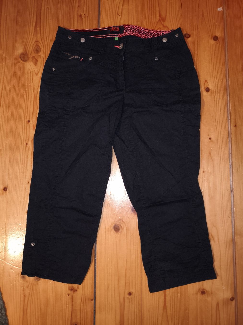 Cecil Jeans: Dunkelblaue 3/4 Jeans – Usato da Eschikofen venduto da anj_98vh