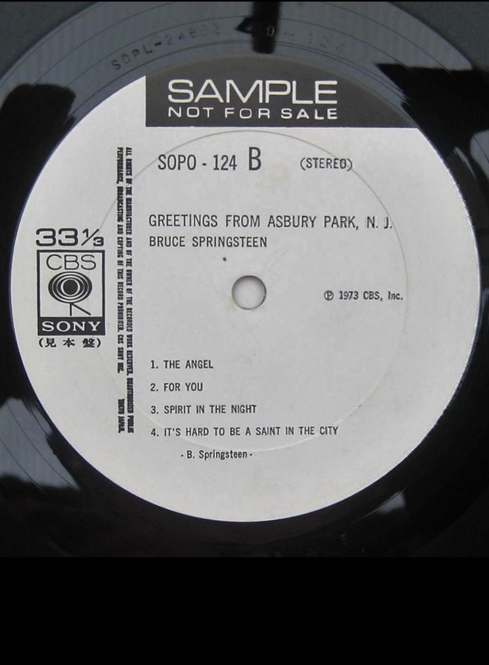 Dischi in vinile: B.Springsteen Greetings From Asbury – Usato da Le Lignon venduto da Aladdin67 3