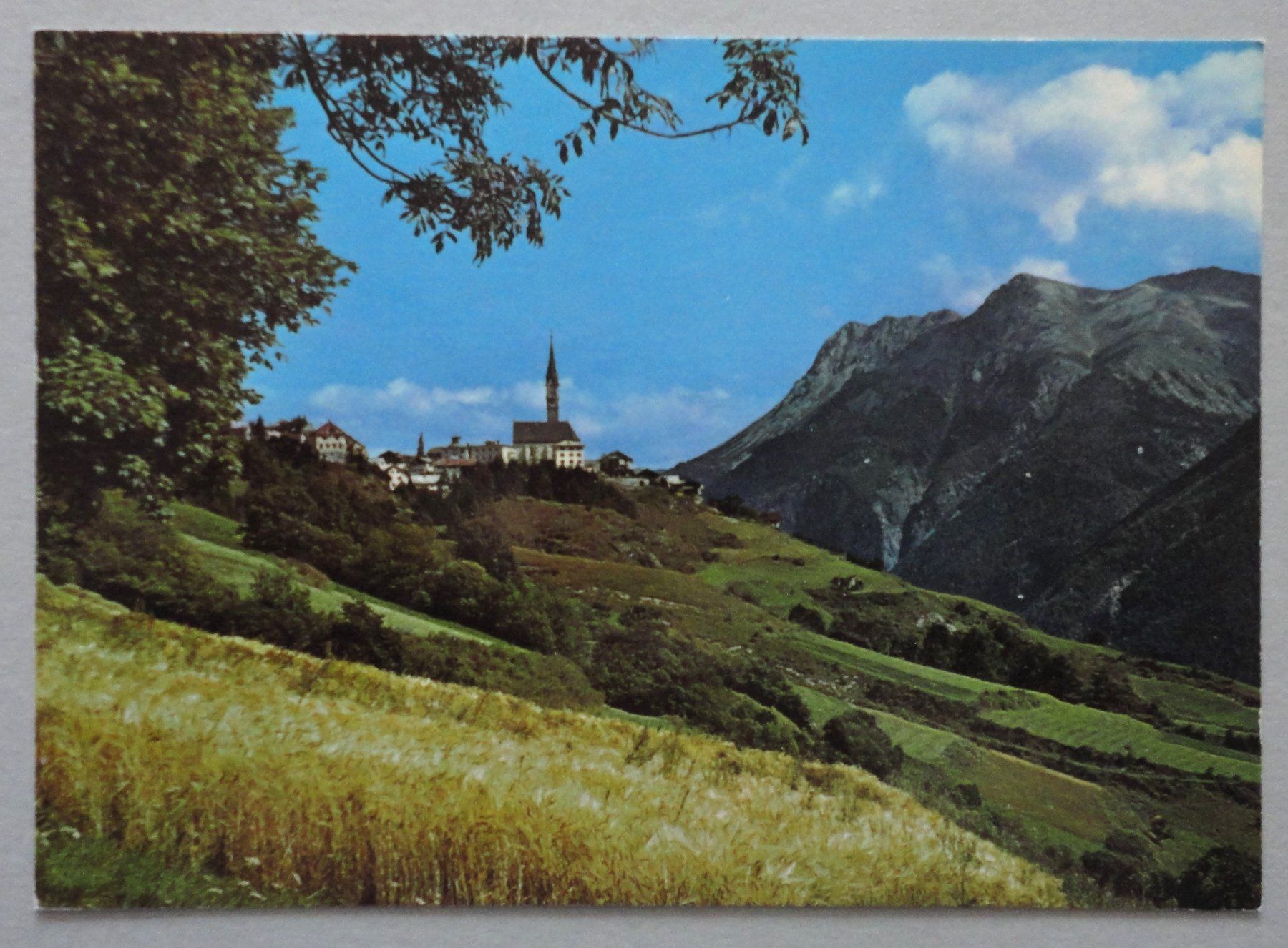Cartoline postali: Sent 1440 m mit Piz Lad – Usato da Fétigny venduto da Billy2miny
