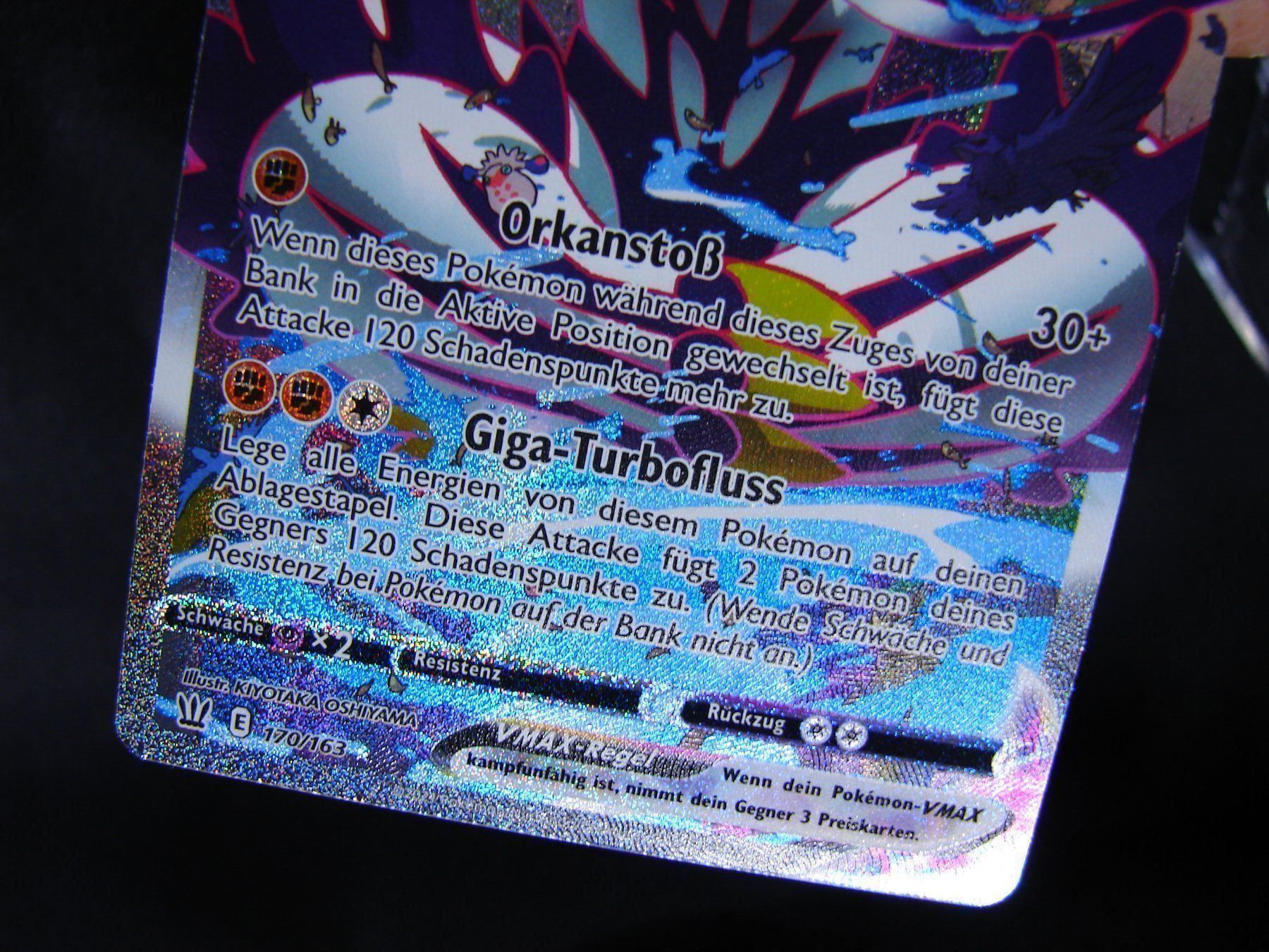 Pokémon Carte collezionabili: Wulaosu VMAX Secret Rare Mint       /164 – Nuovo (secondo la descrizione) da Rümlang venduto da coh_87ww 6