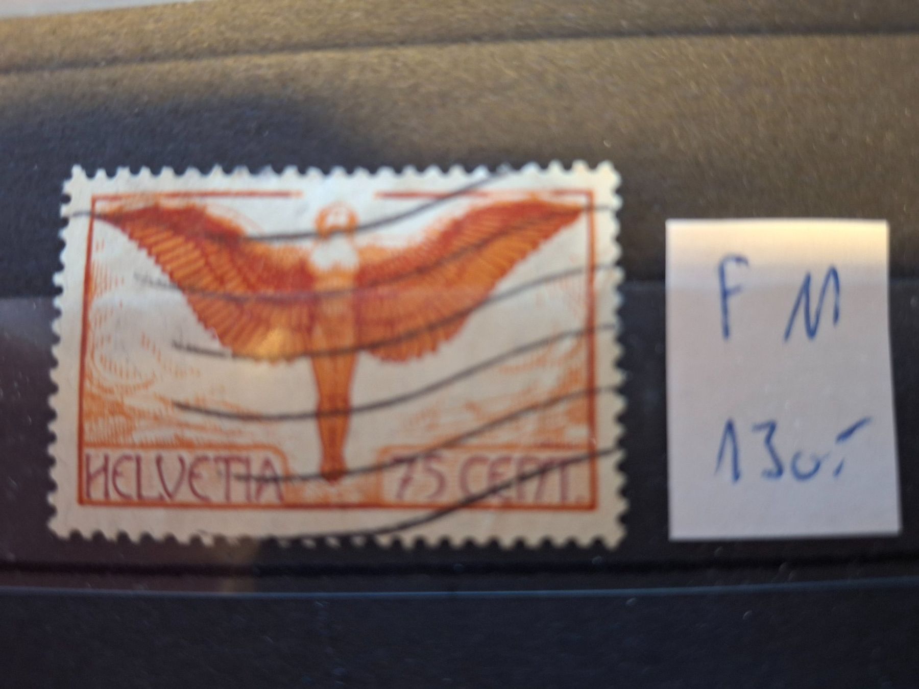 Alle Briefmarken: timbre poste aérienne F11 SBK 130.-- – Gebraucht aus Sorvilier von carose01