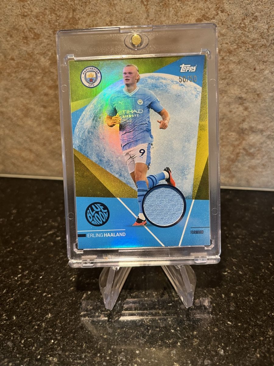 Topps Cartes à collectionner: Earling Haaland 50/50 GOLD Patch REFRACTOR RARE! – Neuf (Voir description) à Moudon par AndreSR89 5