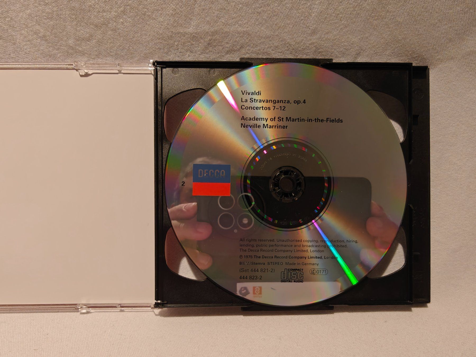 CD: Vivaldi La Stravaganza 2 CD Set – Usato da Gutenswil venduto da Vulcano21 2
