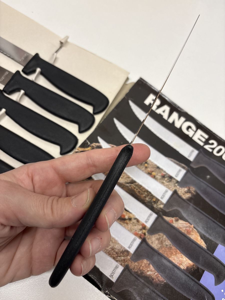 Coltelli: 6 Steakmesser Set – Nuovo e nell'imballaggio originale da Rümlang venduto da euqinom16 2