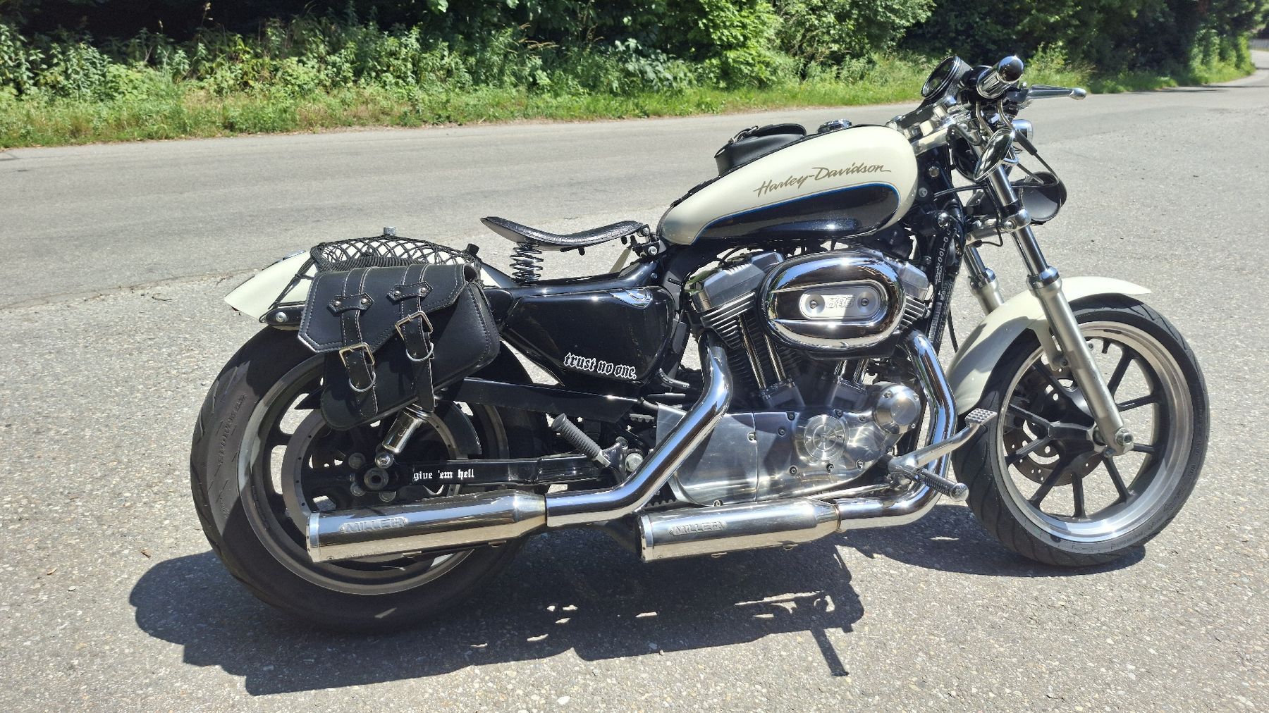 Harley-Davidson Chopper: Harley Davidson  XL 883 L , 2013 , 19Tkm – Gebraucht aus Schliern b. Köniz von sacatudo 2