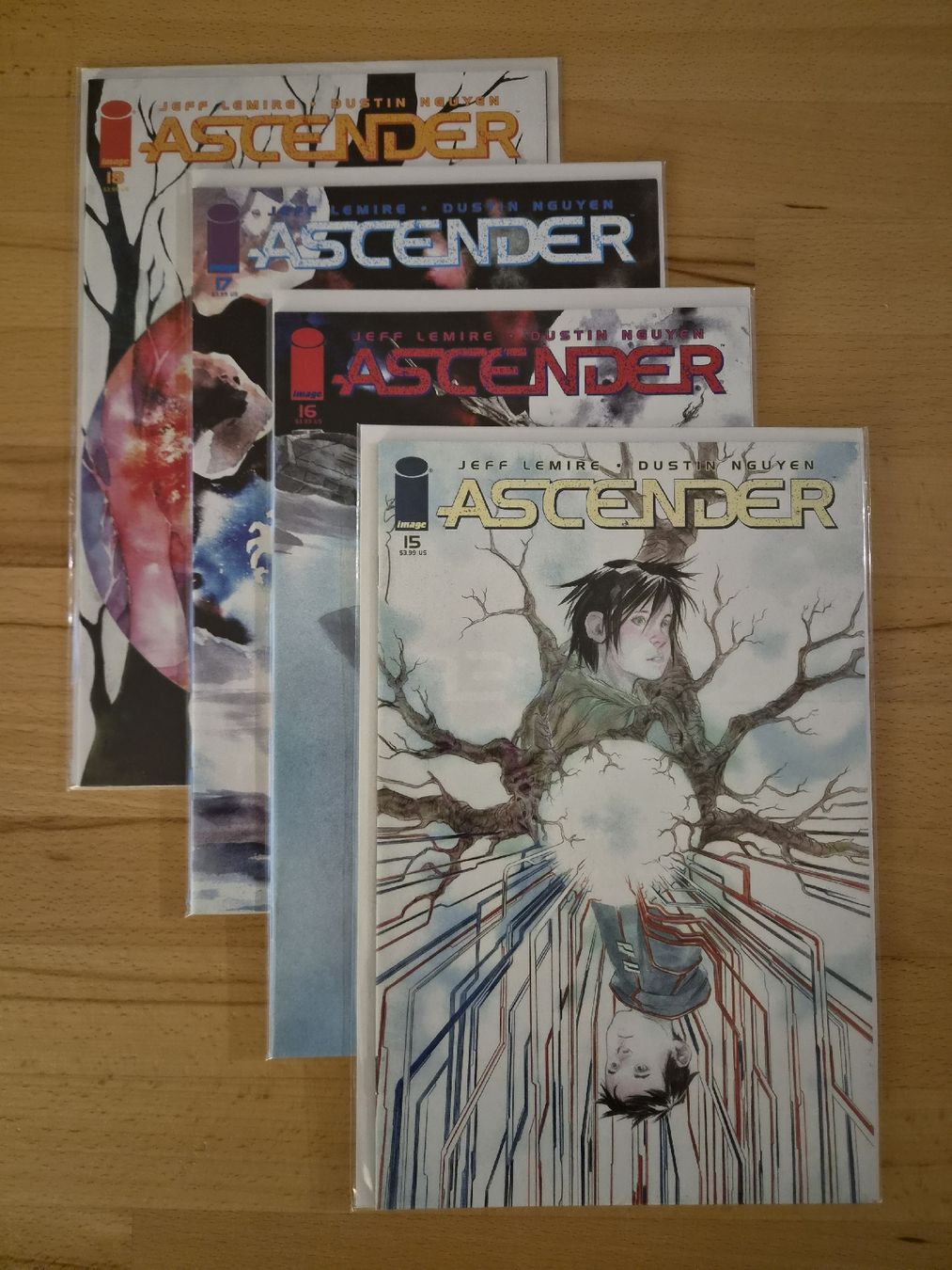 Comics: Ascender #15-18 (IMAGE) – Gebraucht aus Biel/Bienne von collector_comics