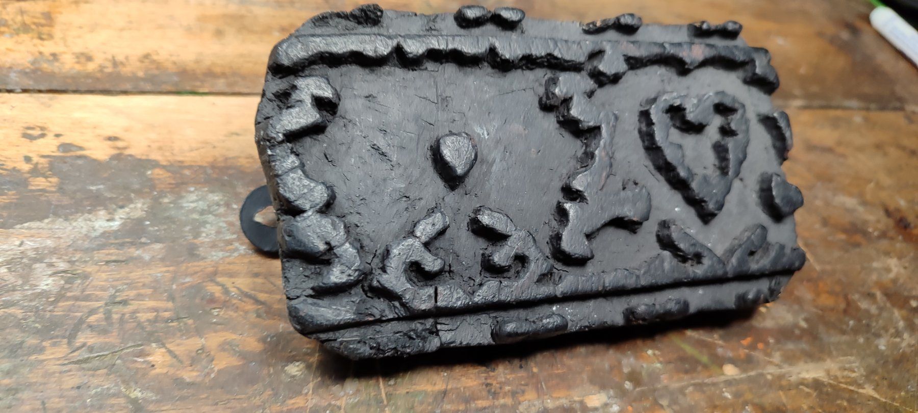 Stempel: Wunderschöner alter  Stempel 3a – Gebraucht aus Gelterkinden von MYSTOREFORYOU4460 1