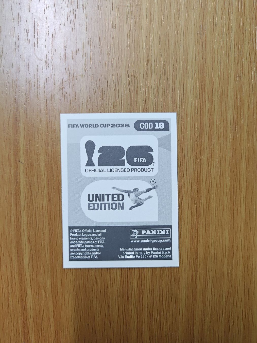 Panini Sammelbilder & Trading cards: Panini WM 2026 Sticker - COD 10 – Gebraucht aus Hochdorf von all_u_want 1