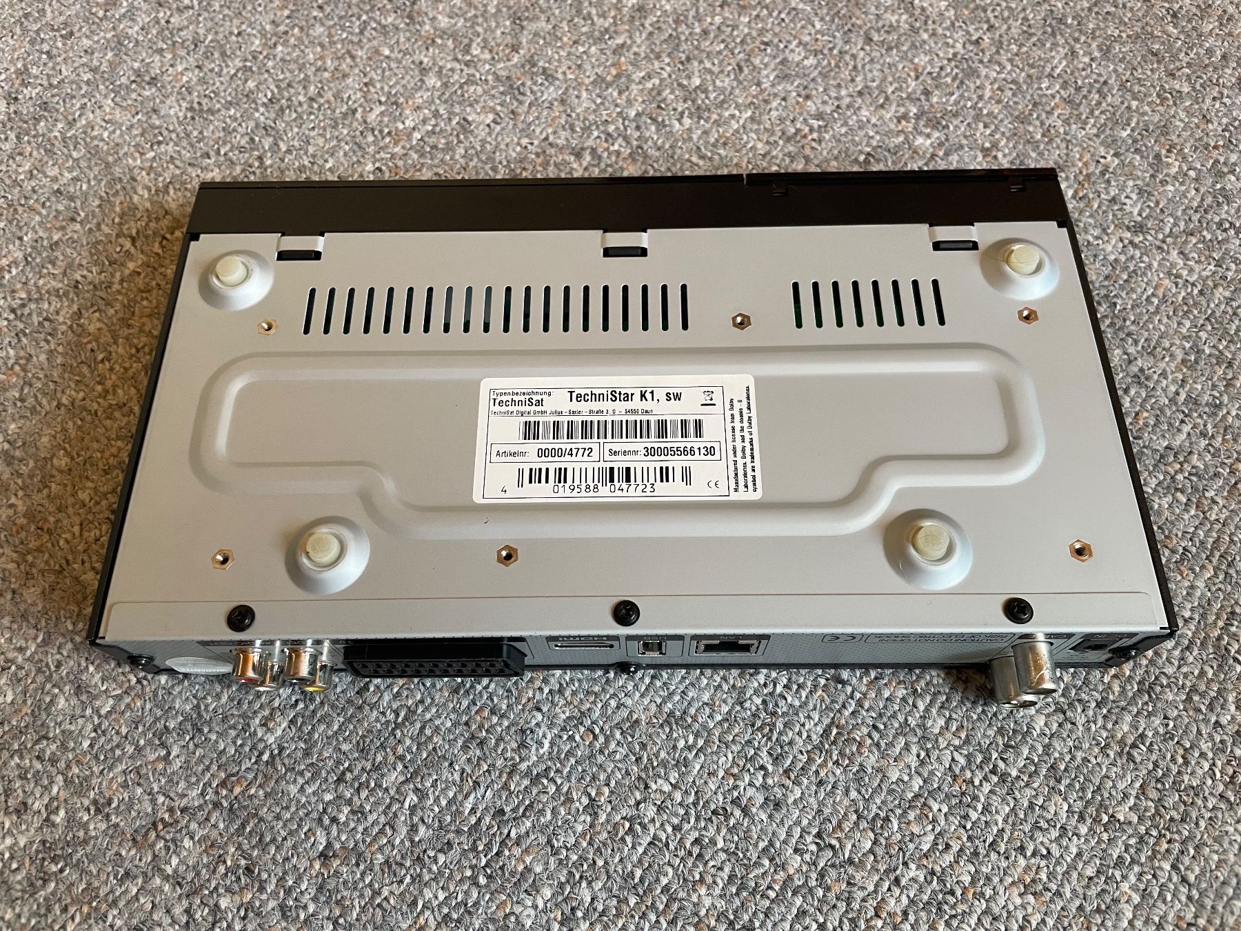 Technisat Receiver: Technisat TechniStar K1 DVB-C HDMI USB LAN – Gebraucht aus Märstetten von Bourne01 2