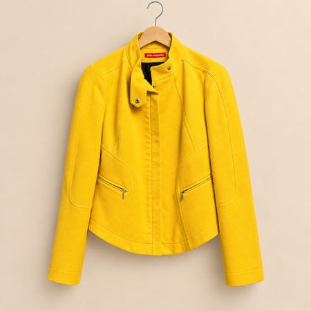 Gelbe Alain Maoukian Jacke