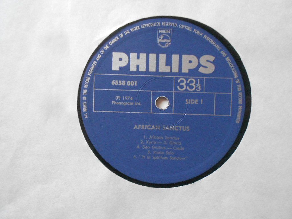 Vinyles: AFRICAN SANCTUS  -  DAVID FANSHAWE – D'occasion à Bex par Giorgiob 3