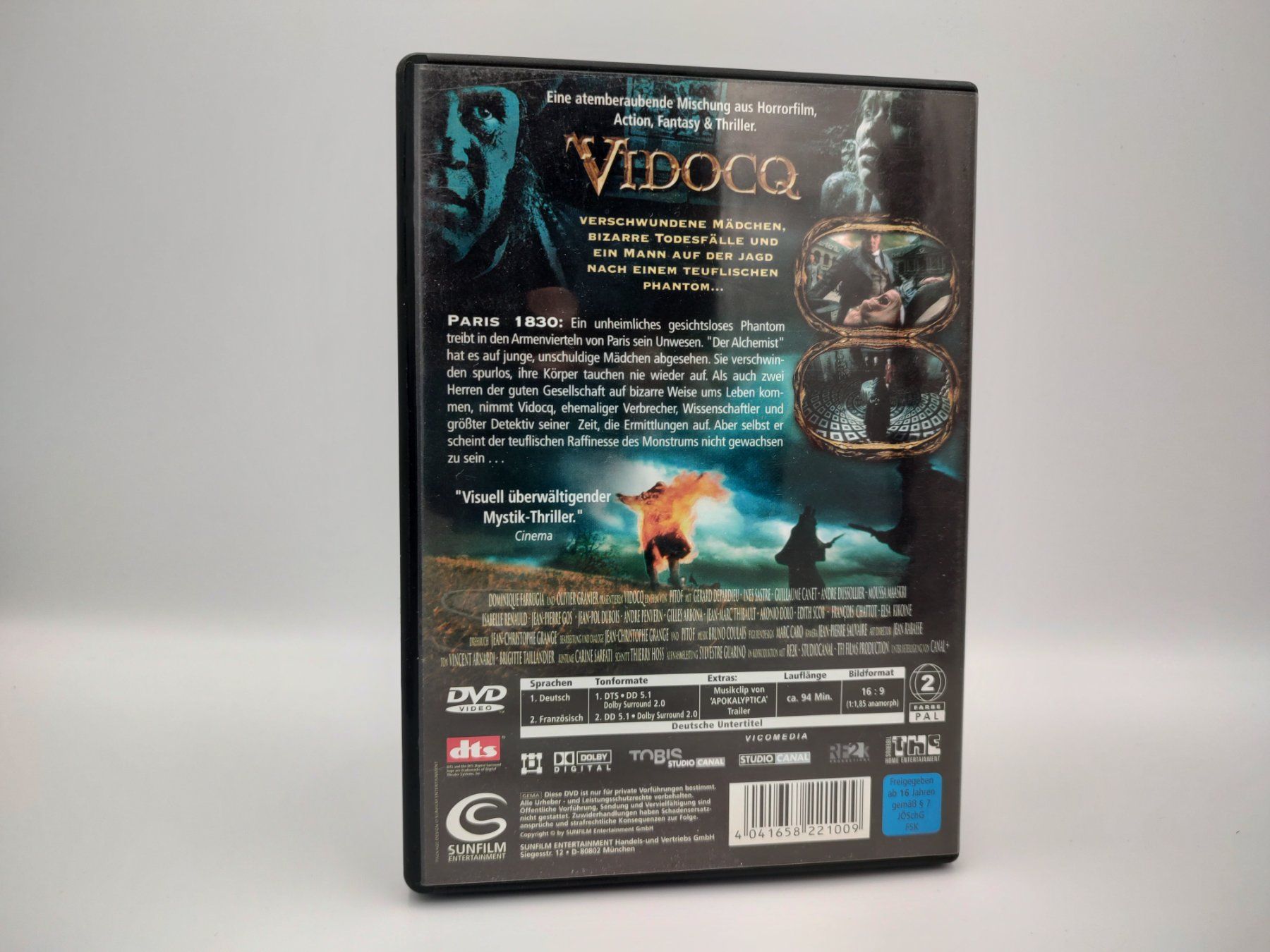 Alle DVDs: VIDOCQ - Versand A-Post nur CHF 2.50! – Gebraucht aus Siblingen von the_92m7 1
