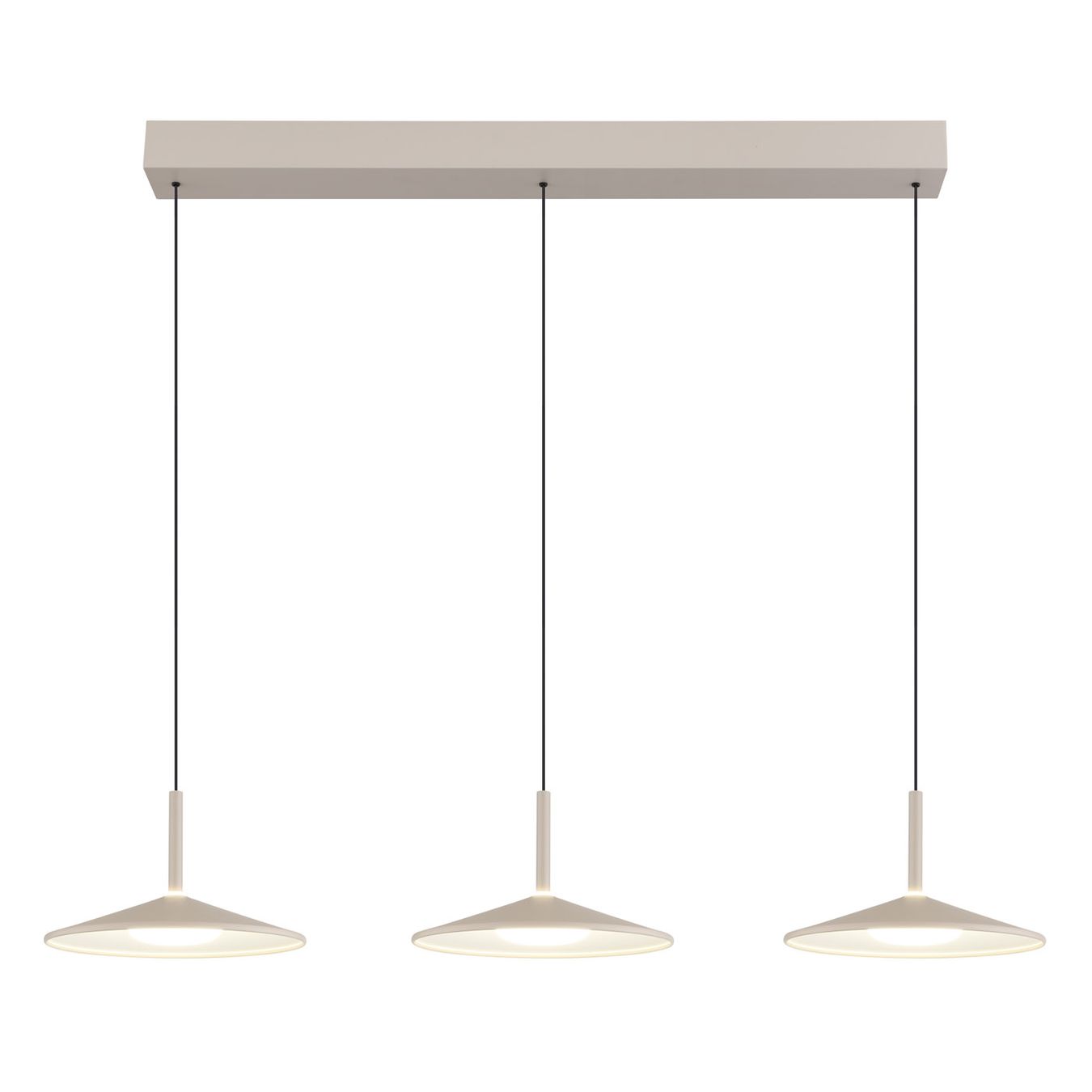 Kronleuchter & Deckenlampen: Pendelleuchte, Sandfarbe, 95 cm x 25 cm – Neu (gemäss Beschreibung) aus Kreuzlingen von Smart-Light 2