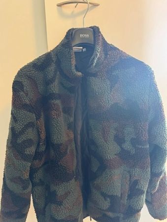 Fleecejacke Tarnmuster Camouflage M