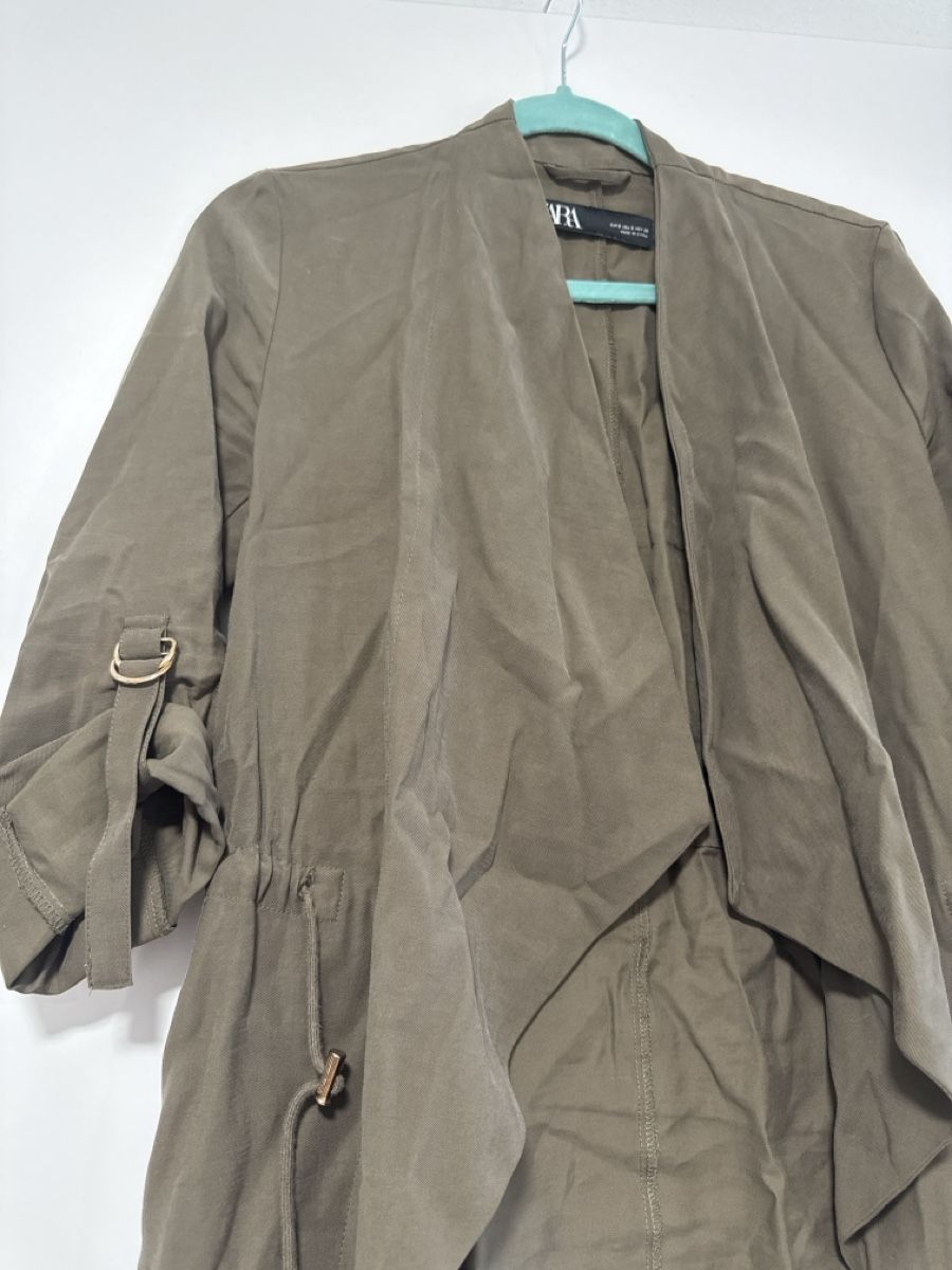 Zara Giacche: Khaki lightweight summer jacket , size S - Perfect! – Usato da Effretikon venduto da lio_gjr8 2