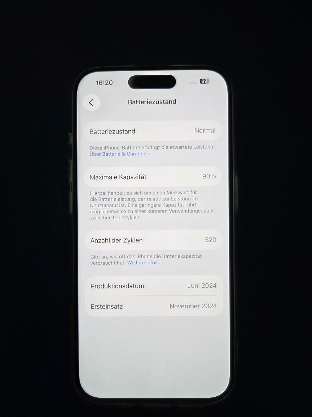 Apple Portables: Iphone 15pro – D'occasion à Altdorf UR par lau_zdq5 6