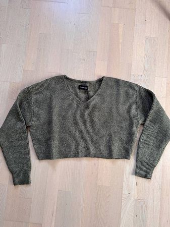 Olivgrüner Even&Odd Pullover