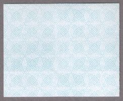 ATM 4/6__LEERPAPIER__UNGEFASERT MOLETTIERT ! **