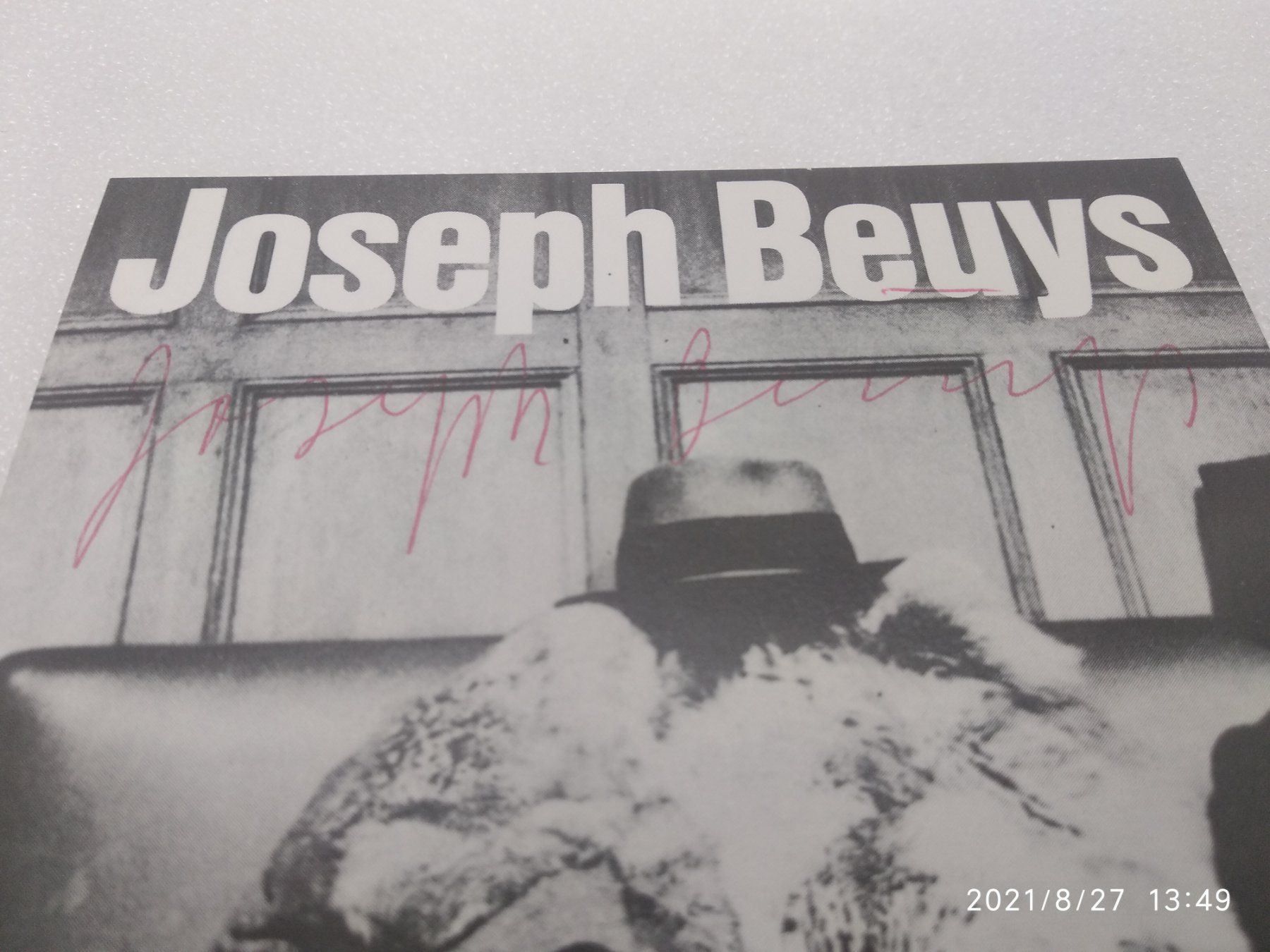 Autografi: JOSEPH BEUYS - MANTEL& HUT – Usato da Goldach venduto da Gaip 3
