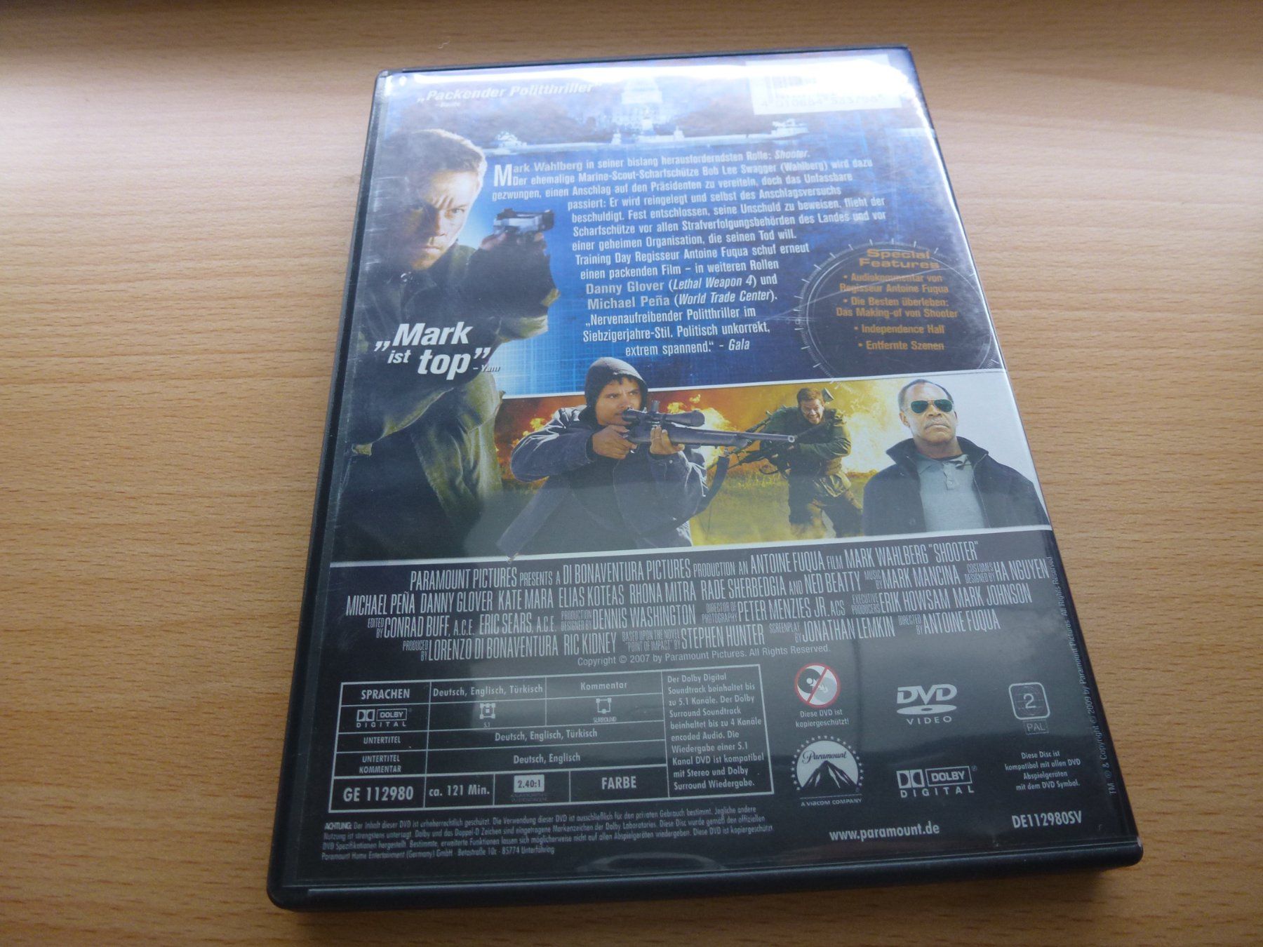 Alle DVDs: Shooter – Gebraucht aus Hombrechtikon von HGK50 1