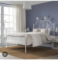 Ikea Leirvik Bettgestell 140x200 cm mit Lattenrost