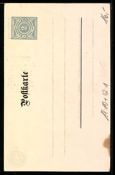 Cancelleria postale: Litho Stuttgart, 400jähriges Jubiläum  – Usato da Berlin venduto da bartko-reher 1