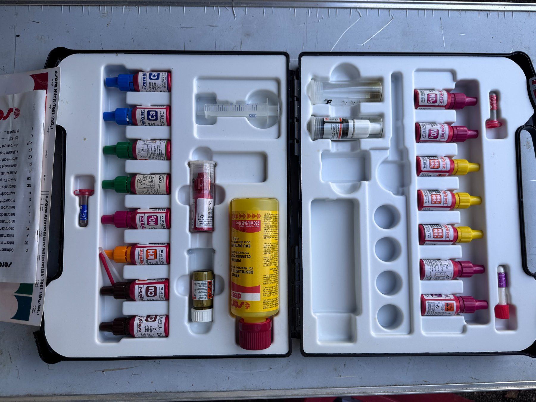 Misurare: Sera aqua-test Box Meerwasser – Usato da Laufen venduto da Eaglefly87 1