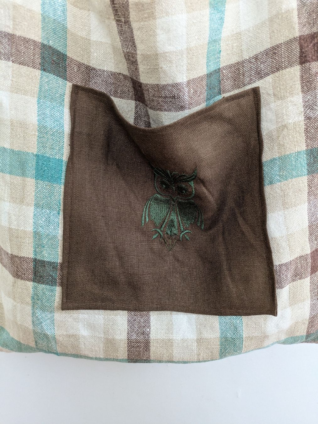 Borse: Handtasche, Stofftasche mit Eulen-Motiven – Usato da Rorschach venduto da olg_5qq2 3
