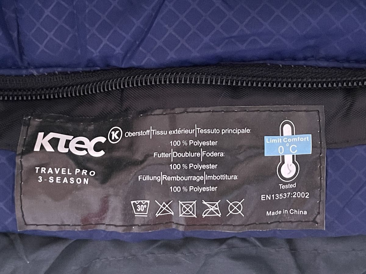 Schlafsäcke: KTEC 3-Season Schlafsack NEU – Neu (gemäss Beschreibung) aus Dörflingen von Benz63 2