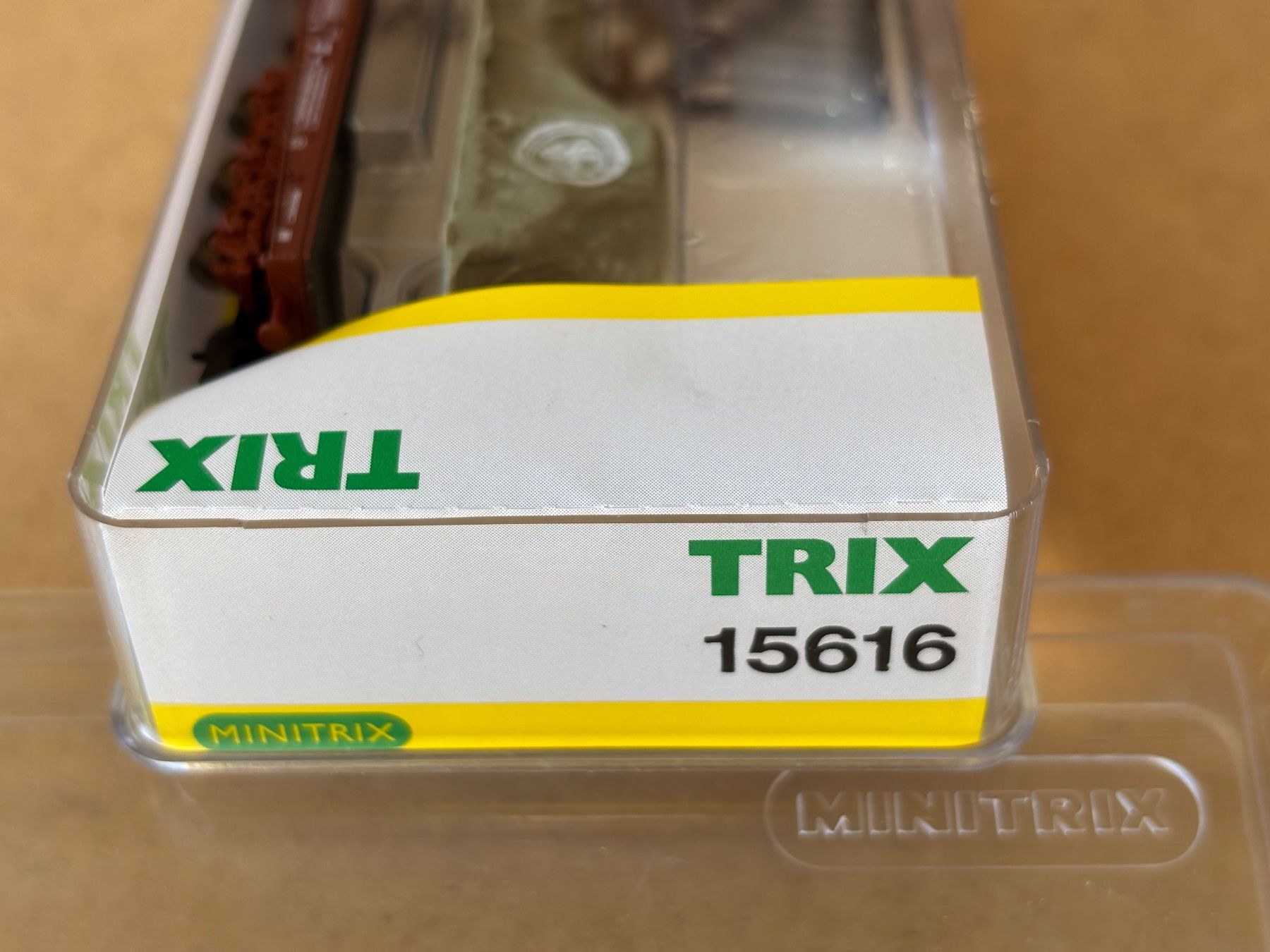 Trix Modellini di ferrovie: Minitrix 15616 Schwerlastwagen SNCF – Nuovo (secondo la descrizione) da Hauterive NE venduto da eriamch 1