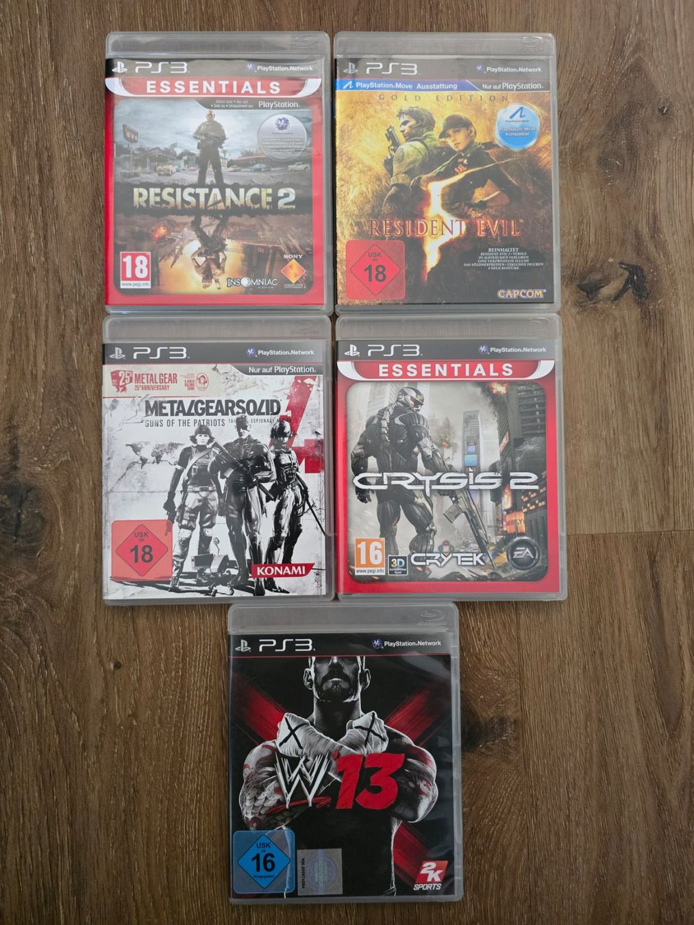 Spiele: 5 PS3 Spiele – Gebraucht aus Marthalen von iron_heart01