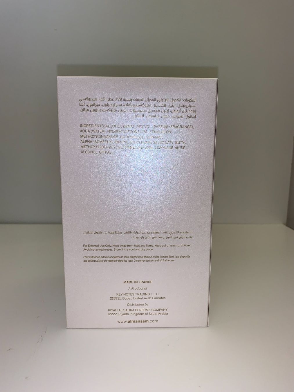 Profumi & Eau de Toilette: Mamlakati Mansam  Eau de Parfum 100ml – Nuovo e nell'imballaggio originale da Genestrerio venduto da fra_c955 6