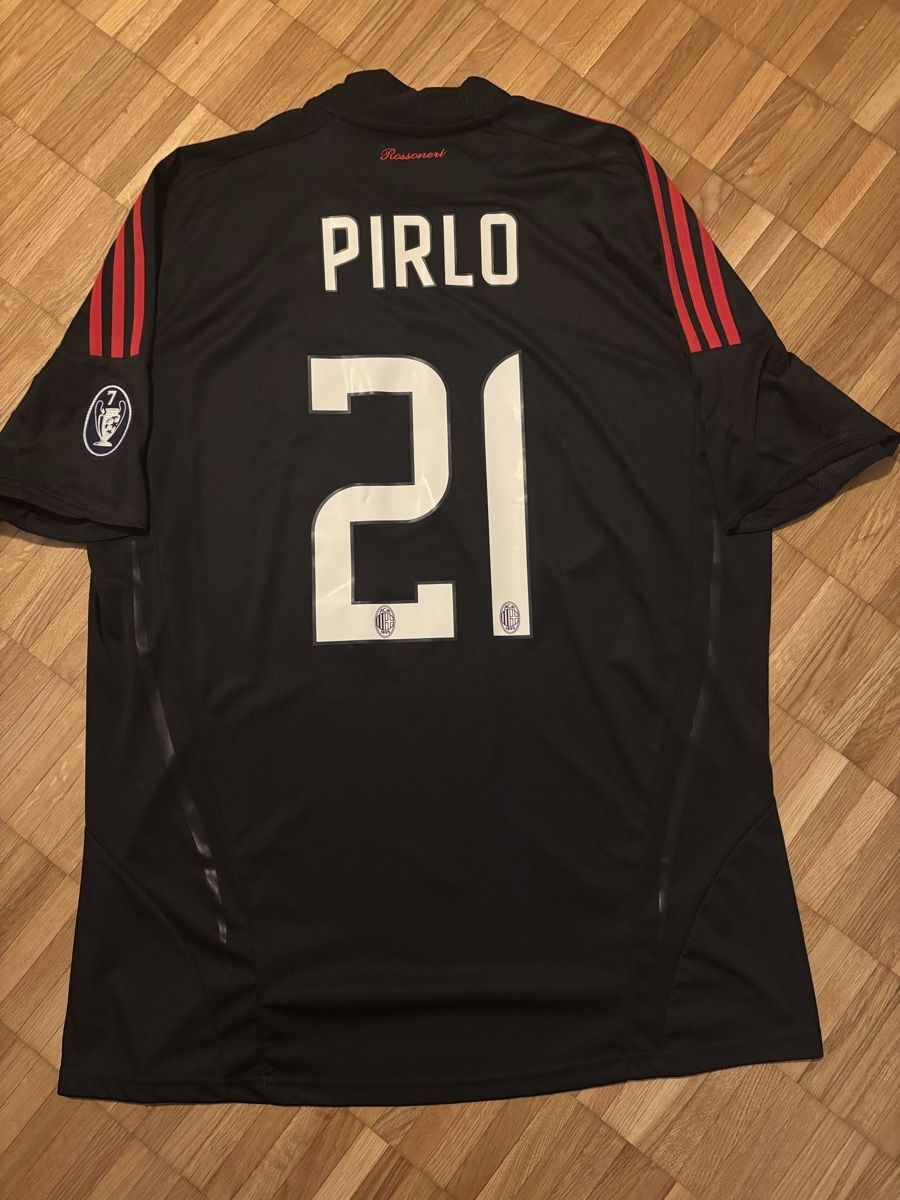 Adidas Canottiere & Pantaloni: AC Milan Trikot Pirlo – Usato da Zürich venduto da ChampShirts