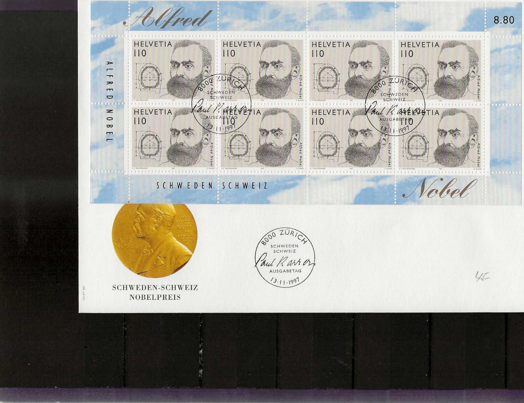 Buste & buste per spedizione: enveloppe 2 FDC 927 et 928 – Usato da Sorvilier venduto da carose01
