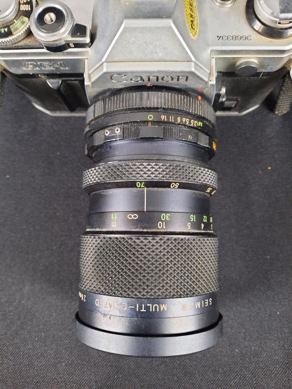 Canon Kamera: CANON AE-1 Analog Spiegelreflexkamera – Gebraucht aus Beinwil am See von Restwert_Beinwil 2