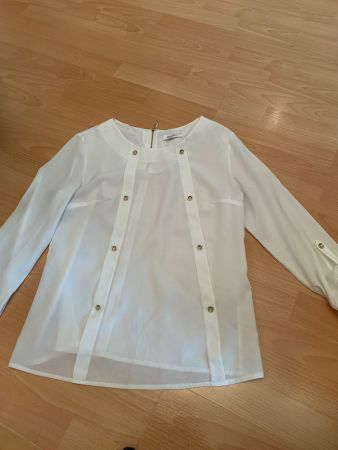 Joli chemisier blanc t. 40