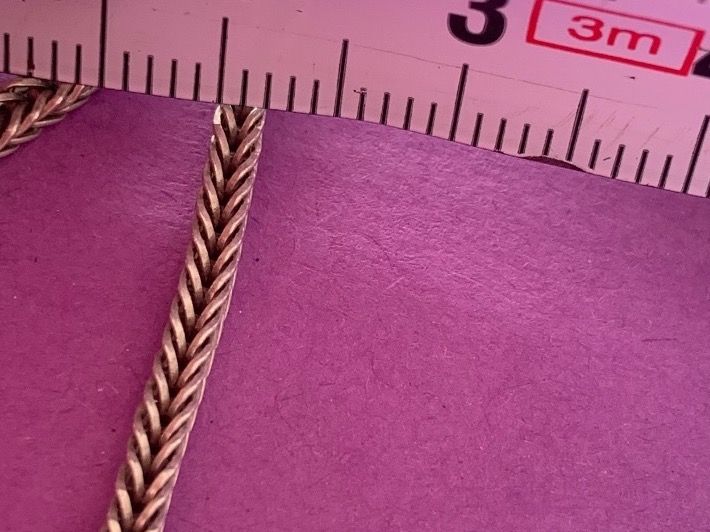 Anhänger: Schlangenkette flach + Lapislazuli-Anhängern – Gebraucht aus Dittingen von Bellevista 3