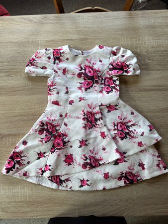 Christian Dior Floral Dress Gr. 6 (128)