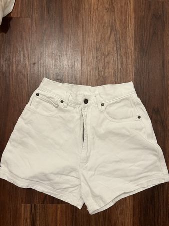 Vintage Levis Jeans Denim Shorts weiss S NEU