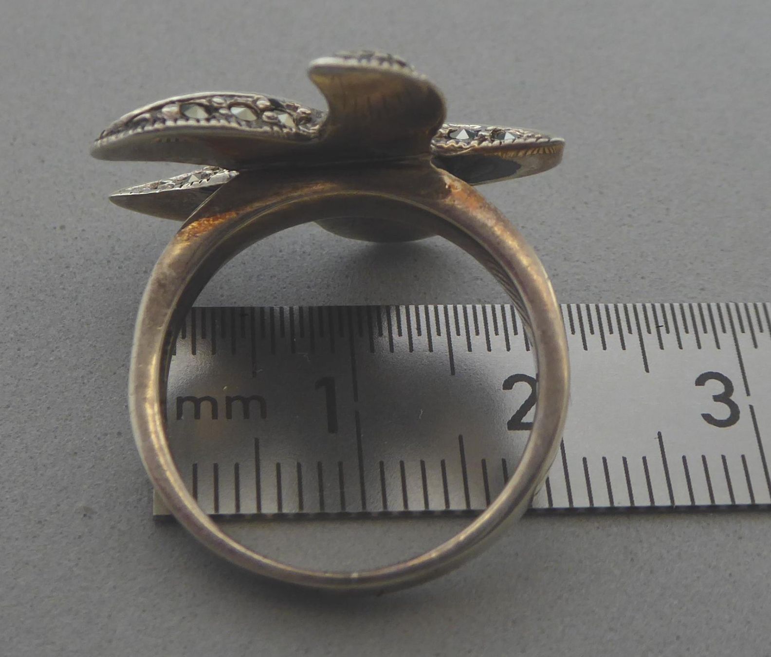 Ringe: Ring 925 mit Markasiten – Gebraucht aus Muri AG von Lineli2020 4