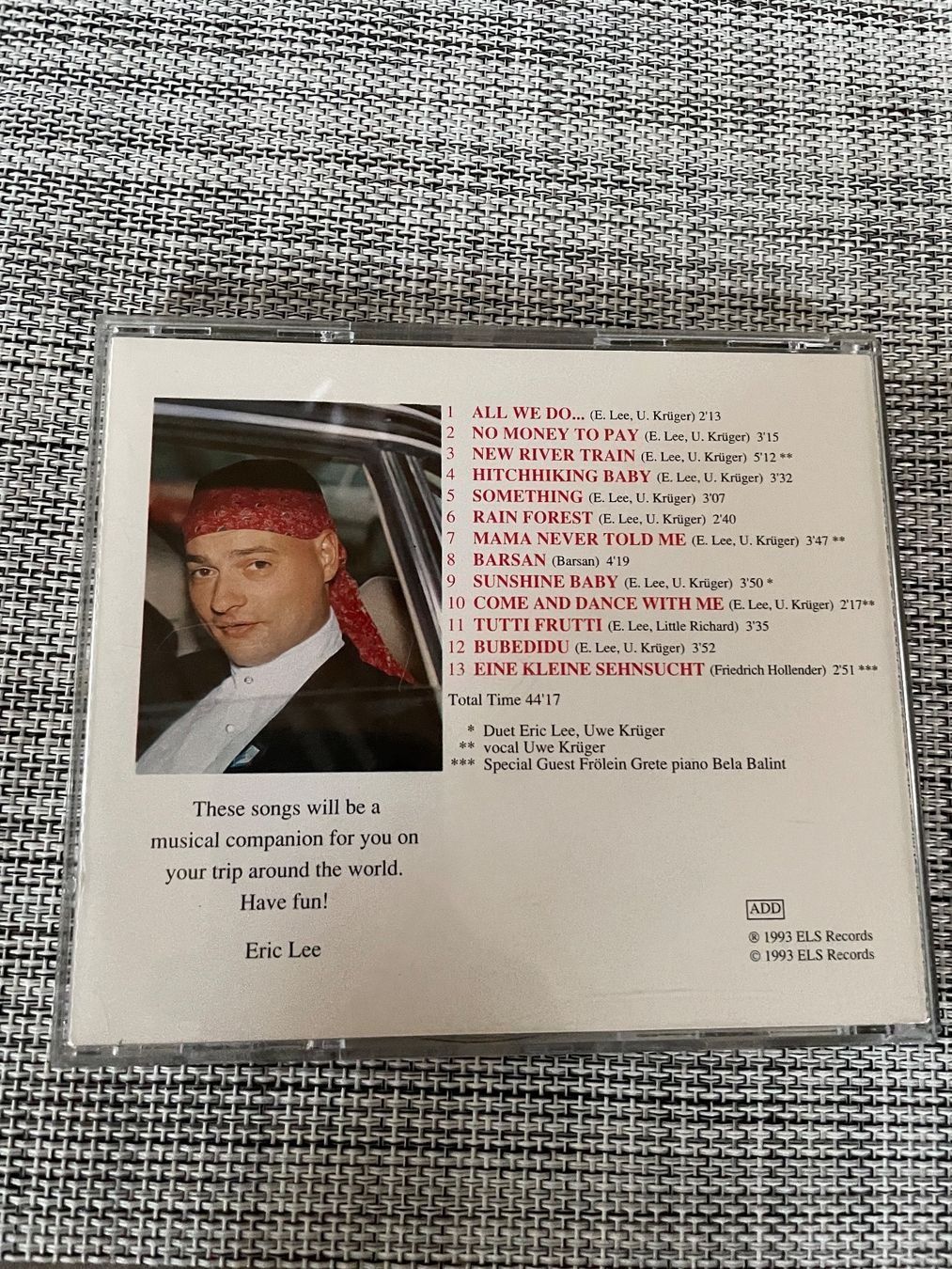 CDs: Eric Lee - Leeway  (Schweiz) limit., numm. KUONI Ed., D14 – Gebraucht aus Sessa von discoverymedia 1
