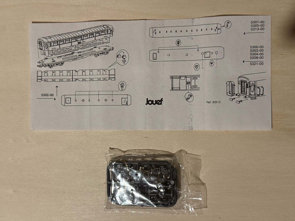Jouef Modellini di ferrovie: CIWL voiture lits Jouef 530100 – Nuovo (secondo la descrizione) da Vallorbe venduto da Biloute73 3